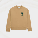 Sweatshirt Beige Ami De Coeur en Coton