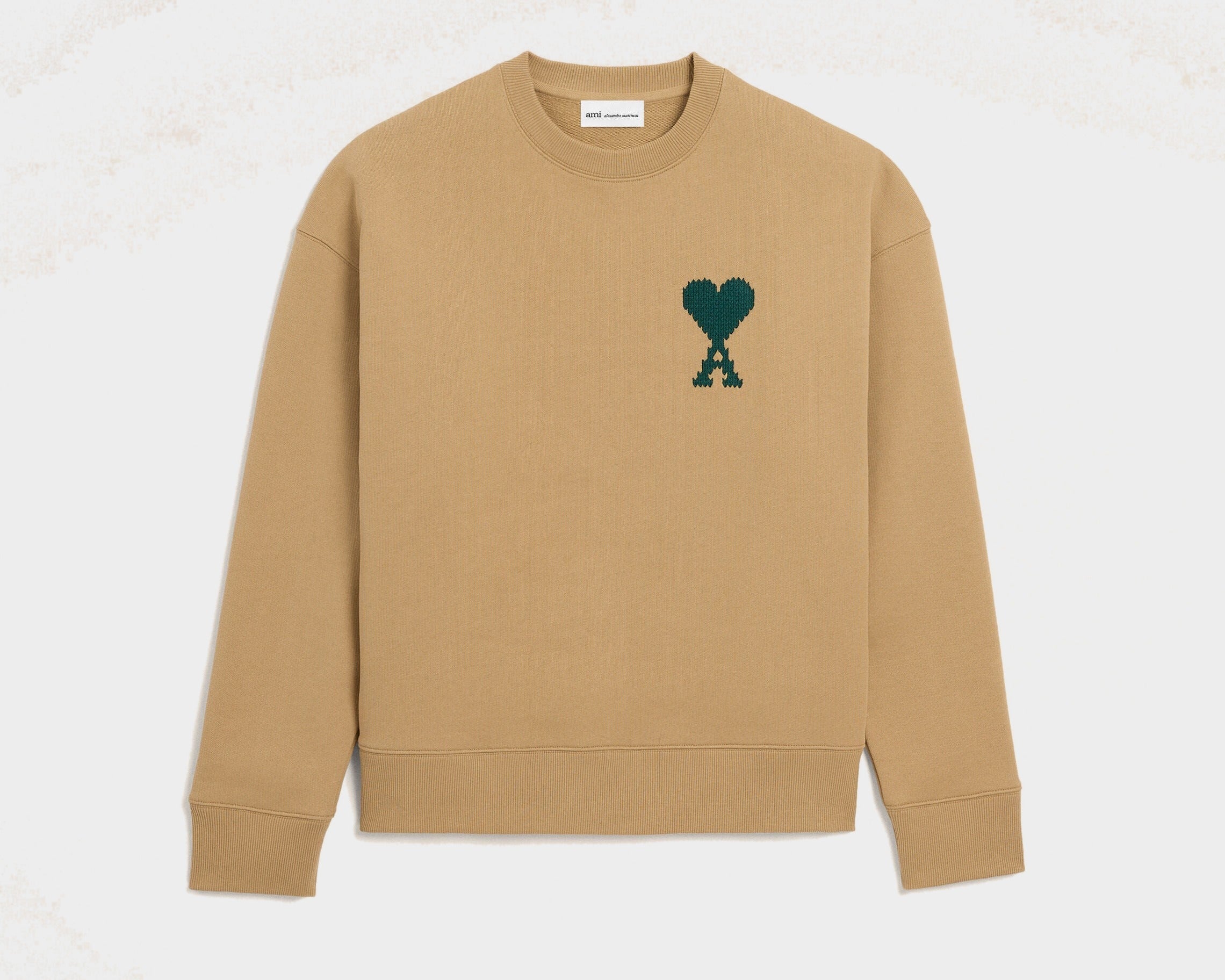 Sweatshirt Beige Ami De Coeur en Coton