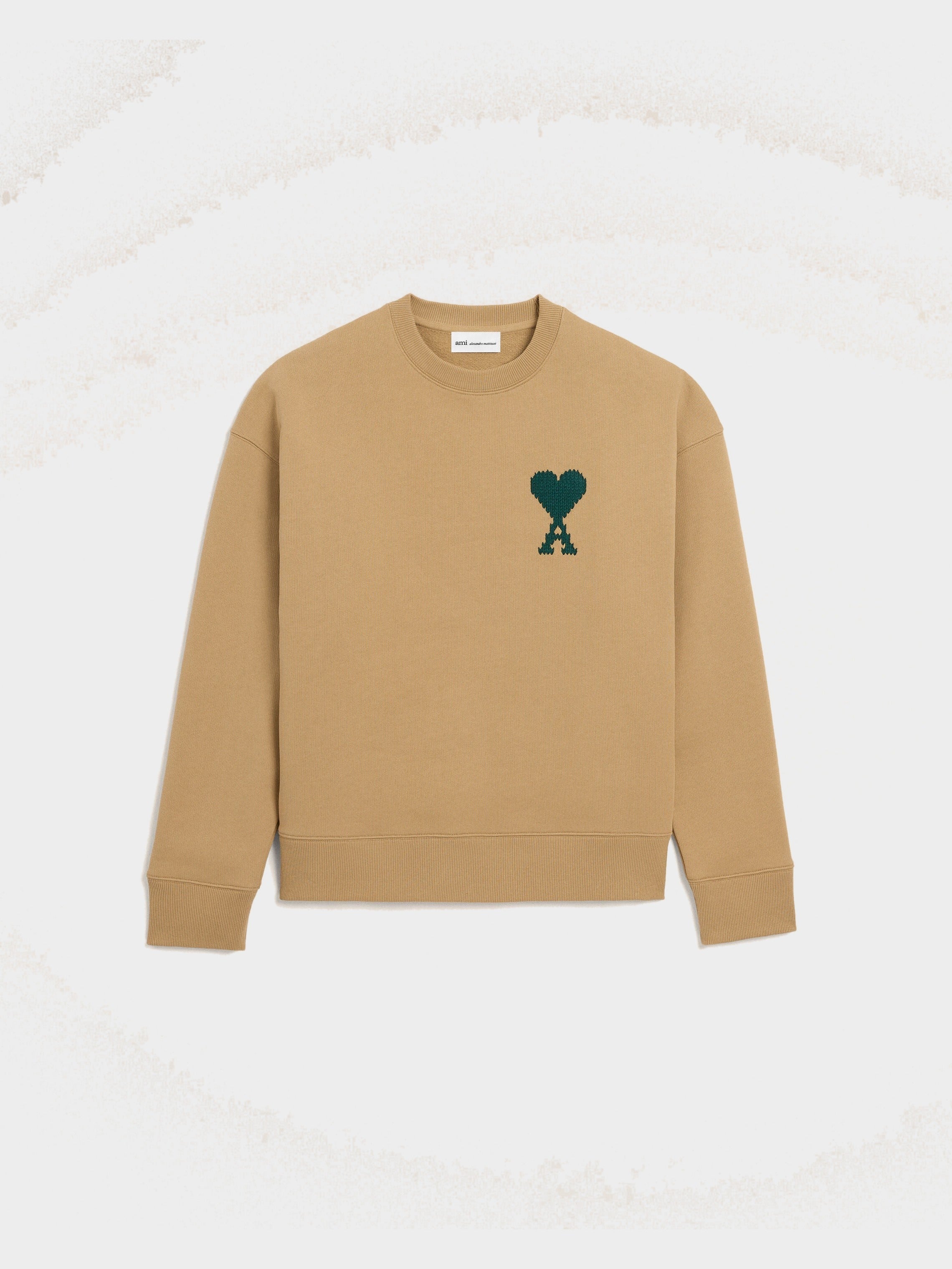 Sweatshirt Beige Ami De Coeur en Coton