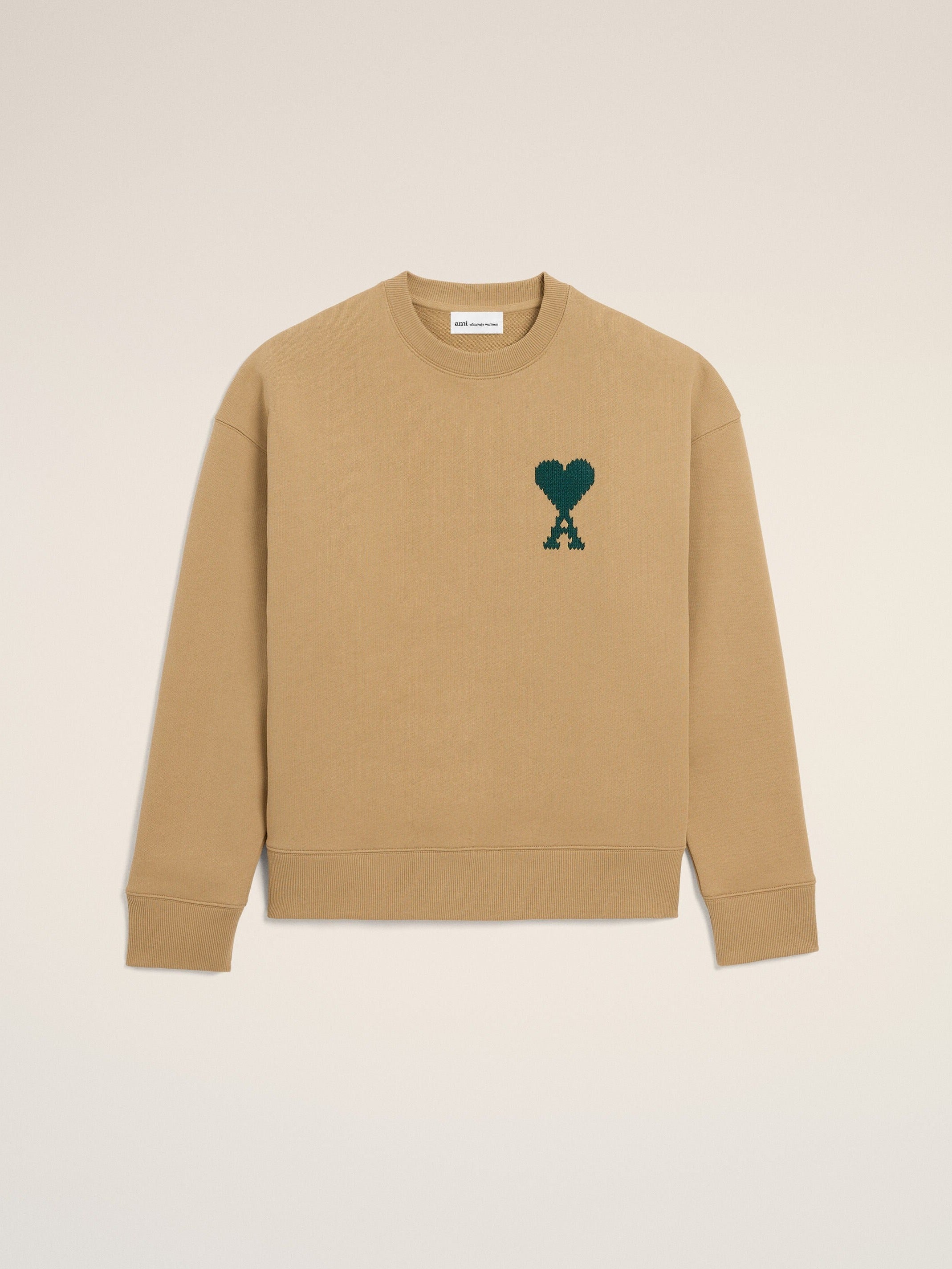 Sweatshirt Beige Ami De Coeur en Coton