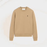 Sweatshirt beige en coton Ami de Coeur