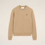 Sweatshirt beige en coton Ami de Coeur
