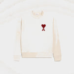 Sweatshirt Blanc Ami De Coeur en Coton