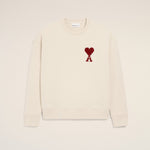 Sweatshirt Blanc Ami De Coeur en Coton