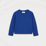 Sweatshirt bleu en coton Ami de Coeur