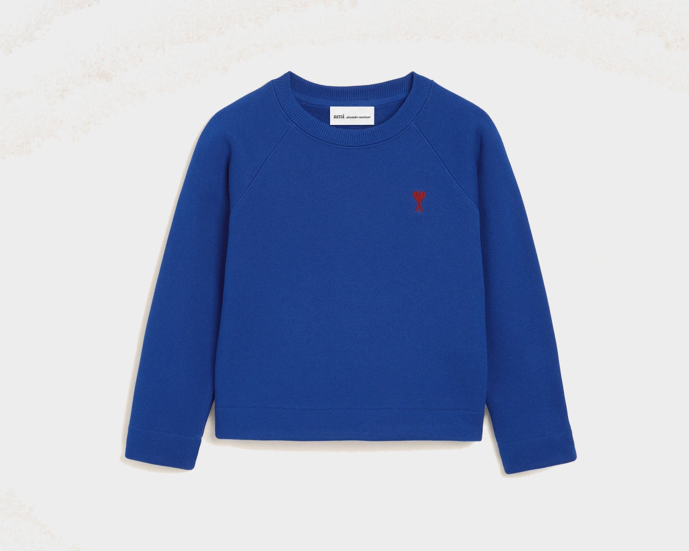 Sweatshirt bleu en coton Ami de Coeur