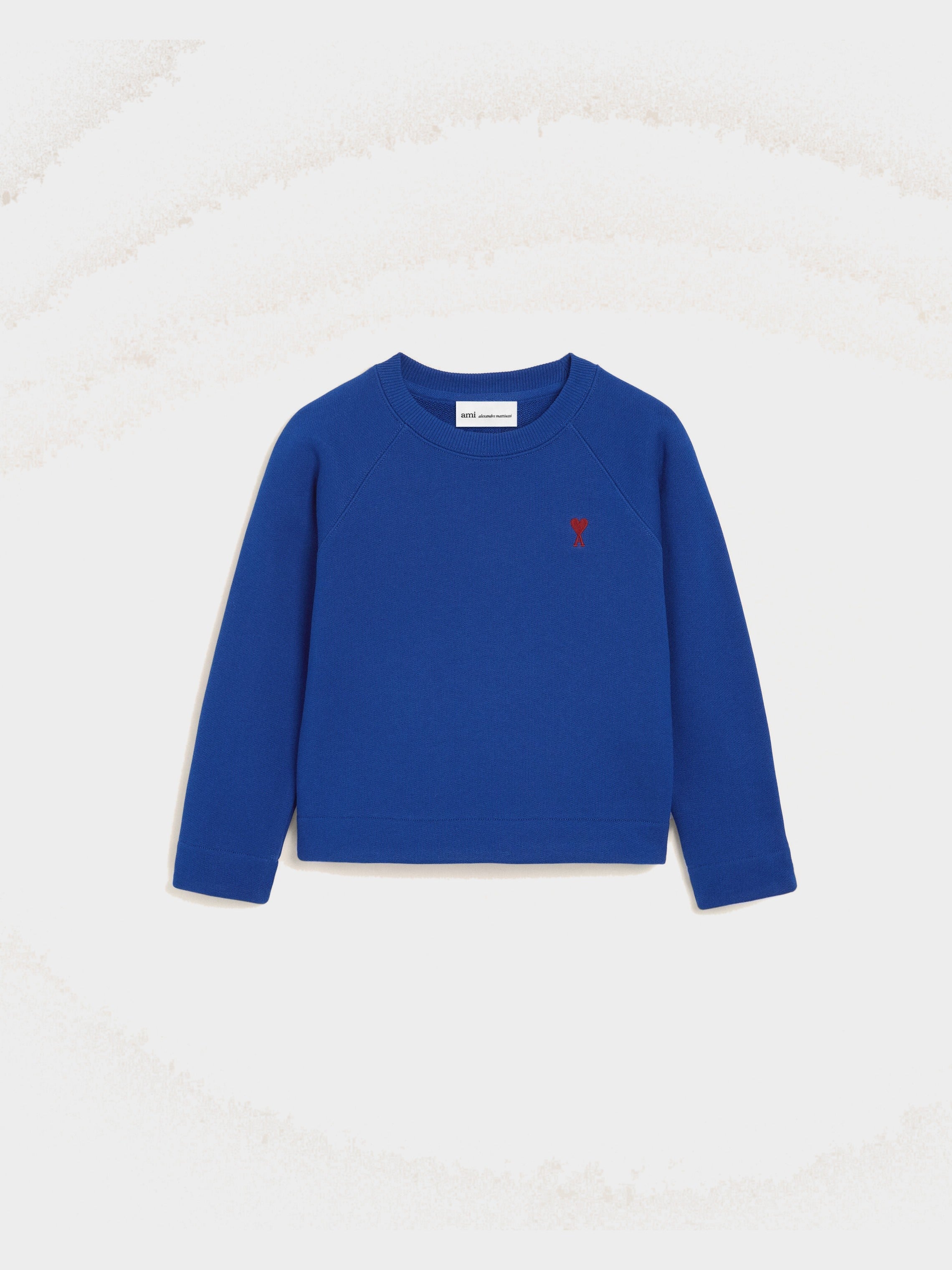Sweatshirt bleu en coton Ami de Coeur