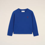 Sweatshirt bleu en coton Ami de Coeur