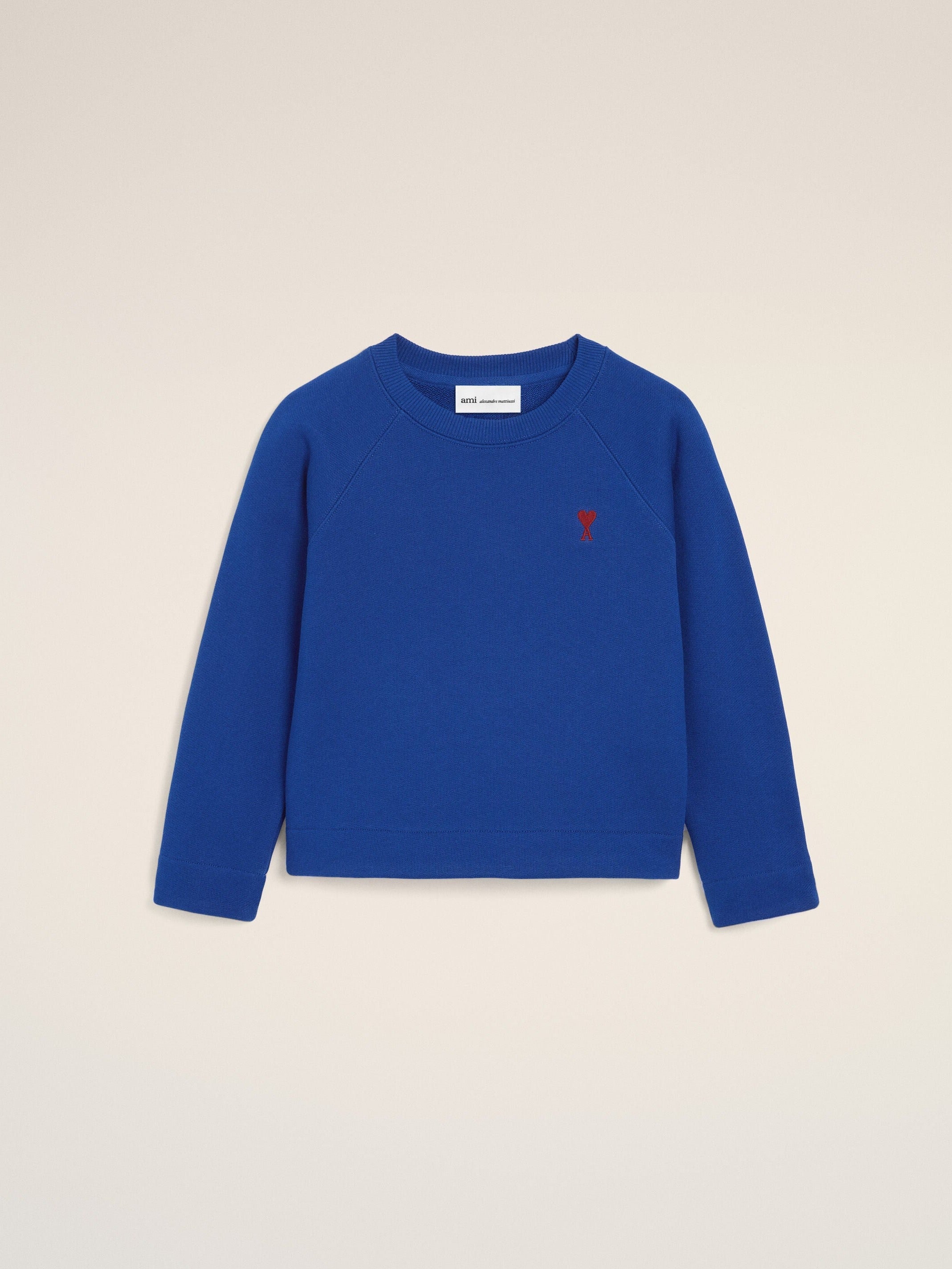 Sweatshirt bleu en coton Ami de Coeur