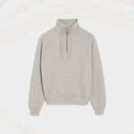 Sweatshirt Gris Ami De Coeur En Coton