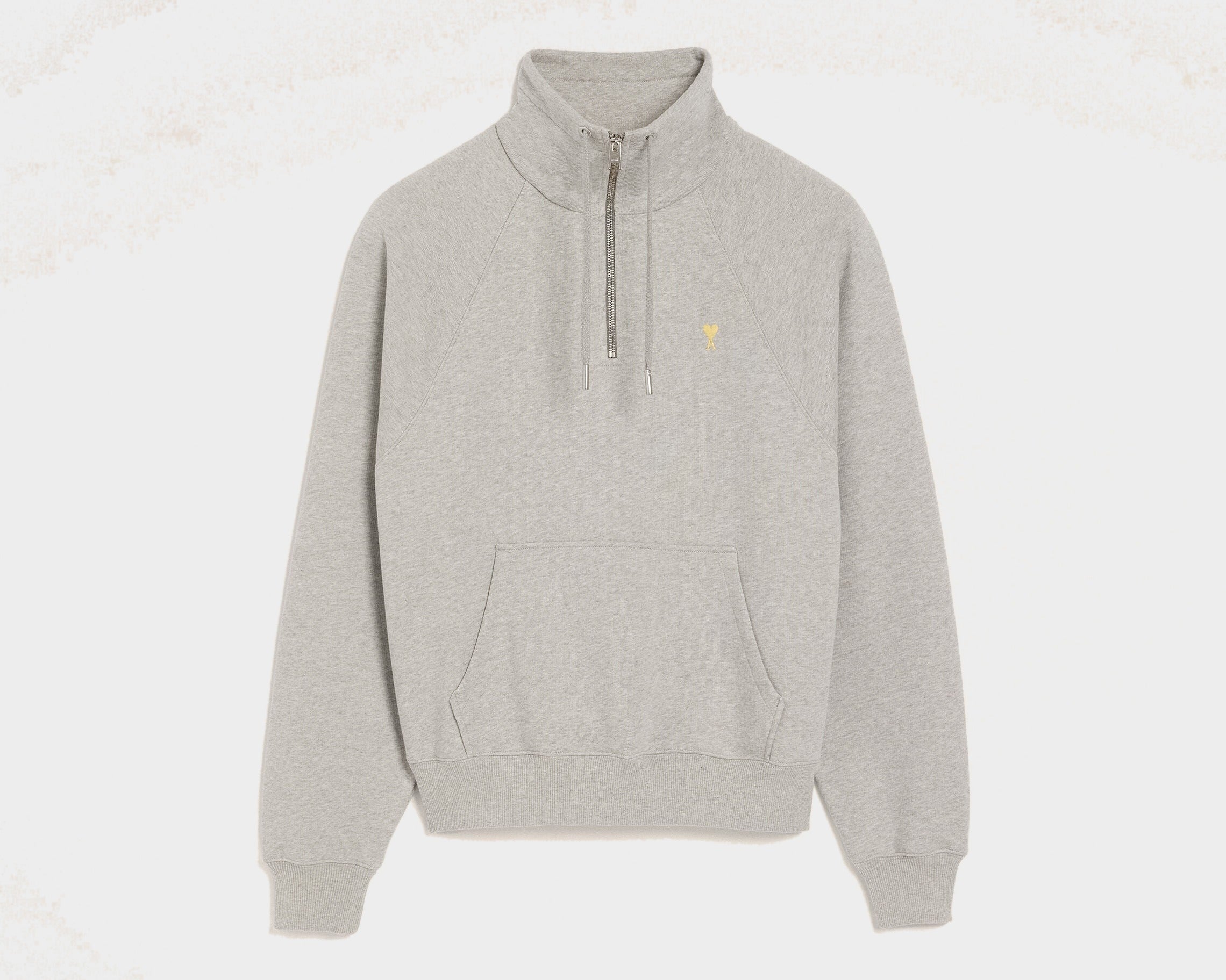Sweatshirt Gris Ami De Coeur En Coton