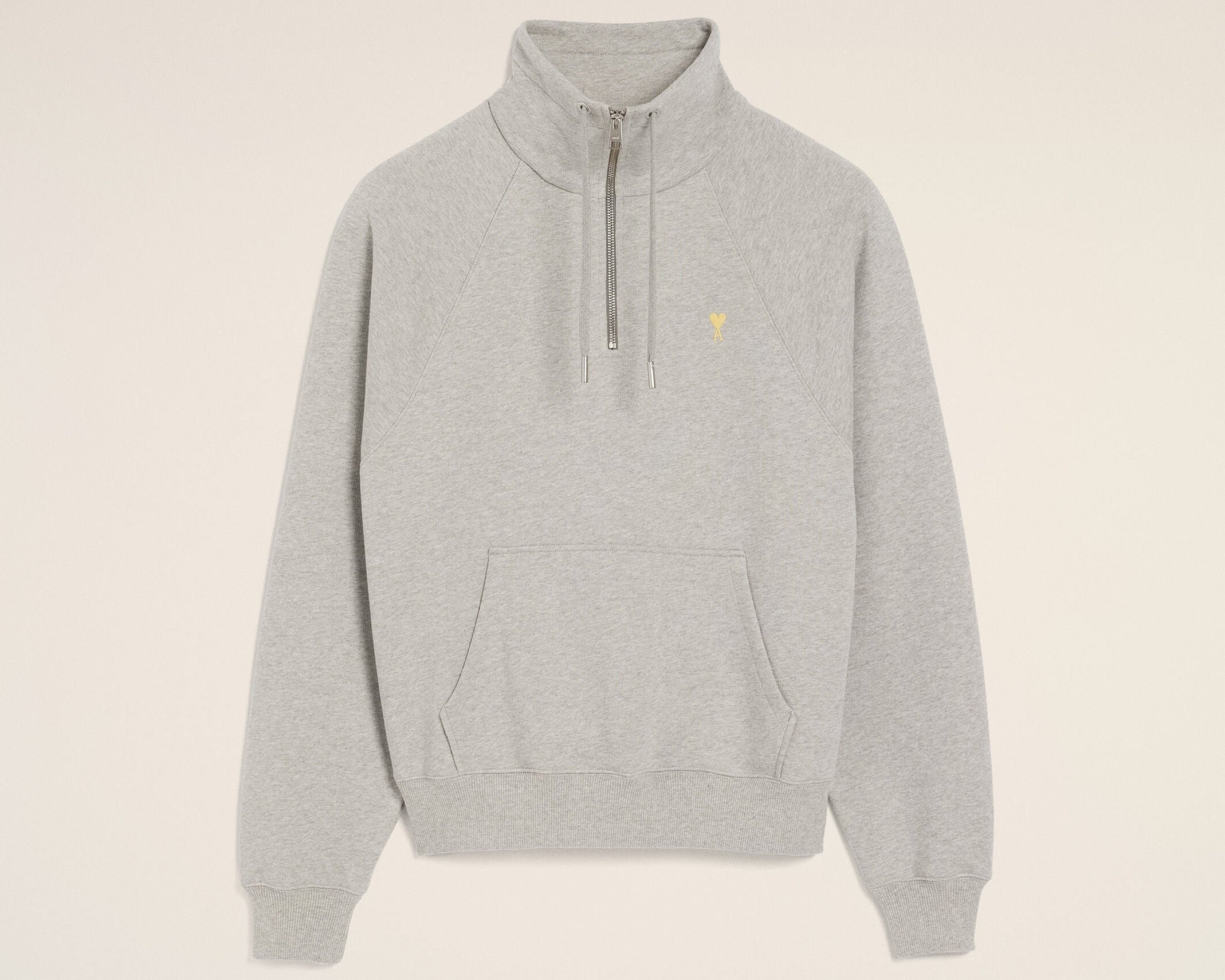 Sweatshirt Gris Ami De Coeur En Coton