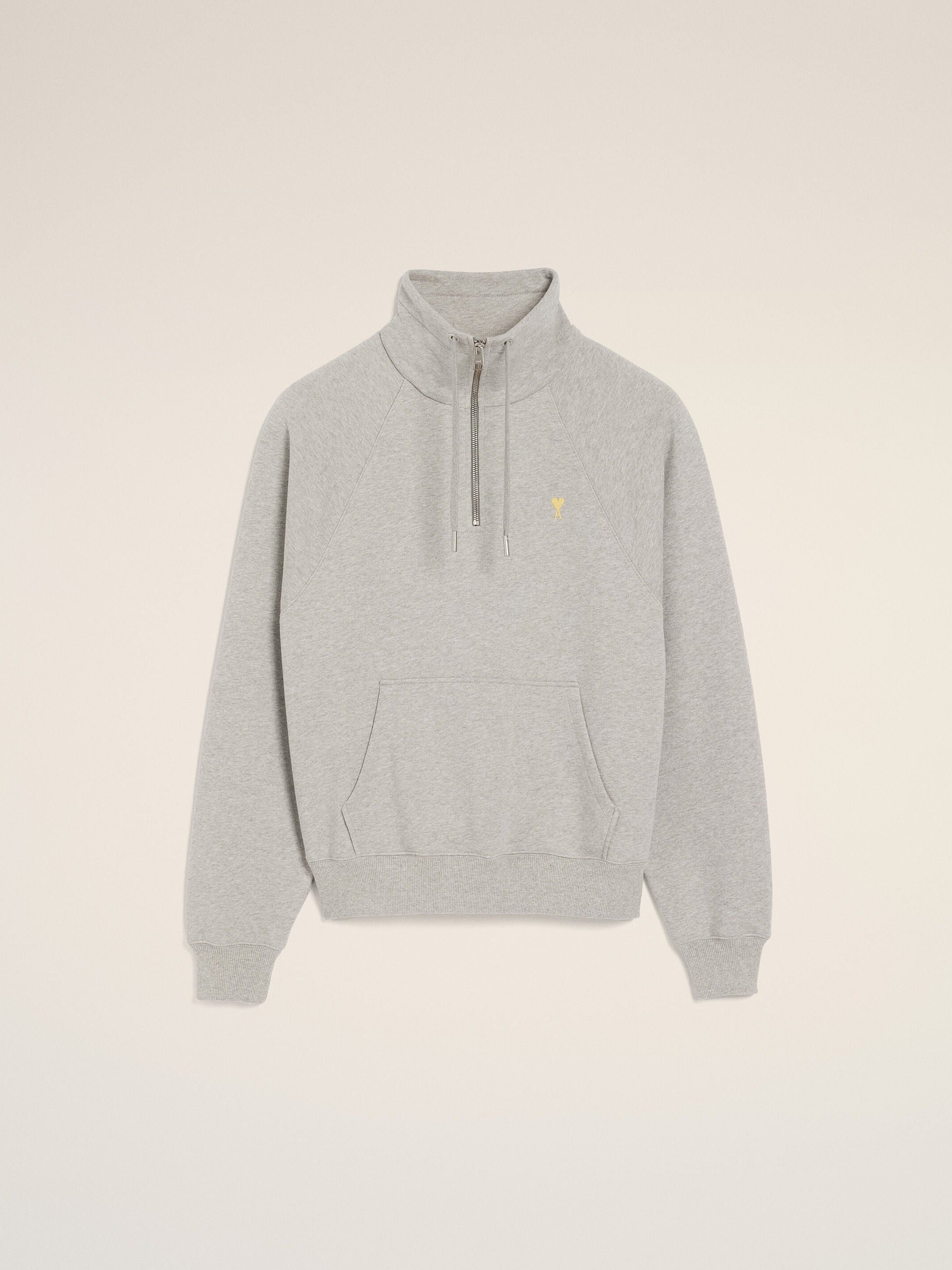 Sweatshirt Gris Ami De Coeur En Coton