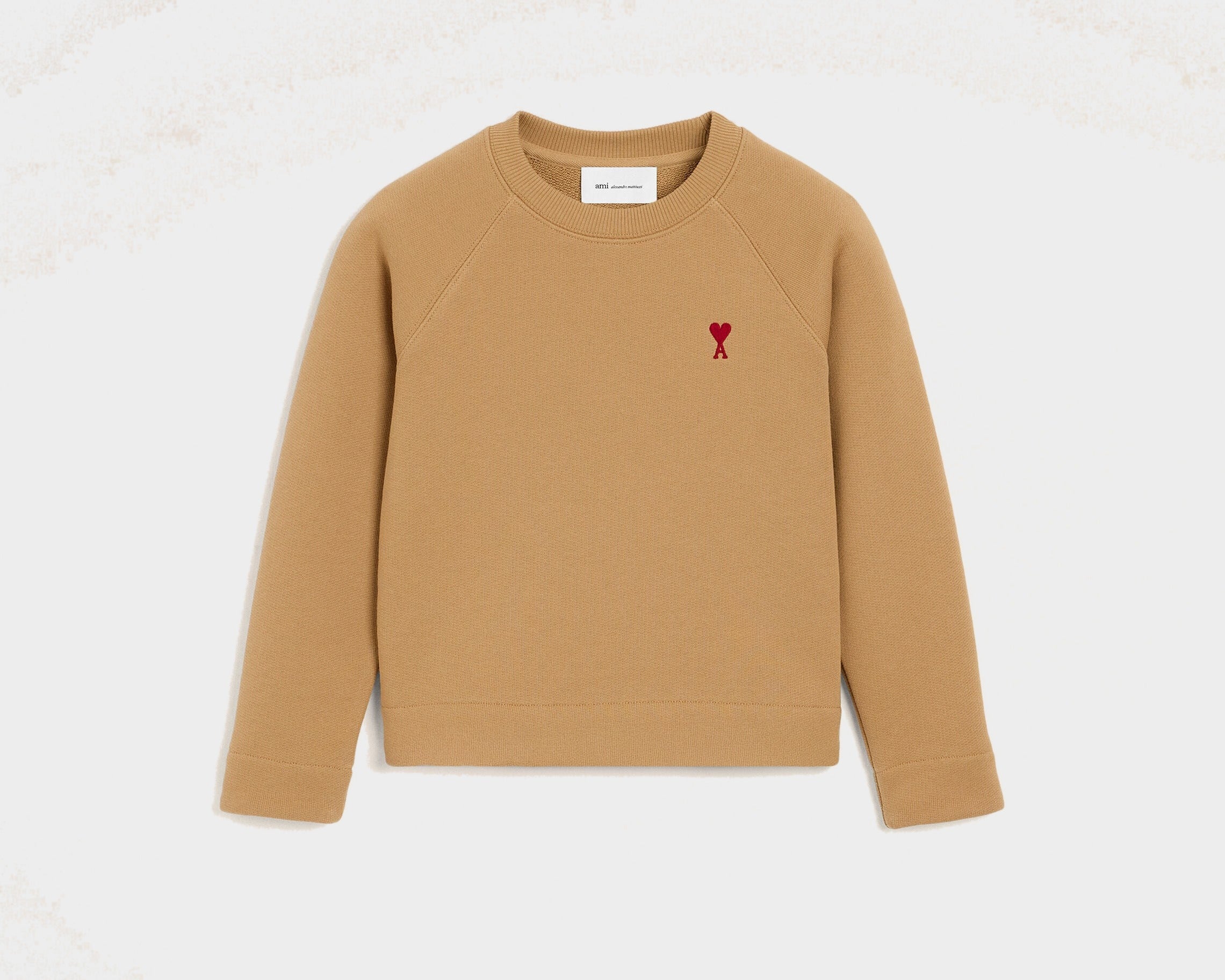 Sweatshirt marron en coton Ami de Coeur