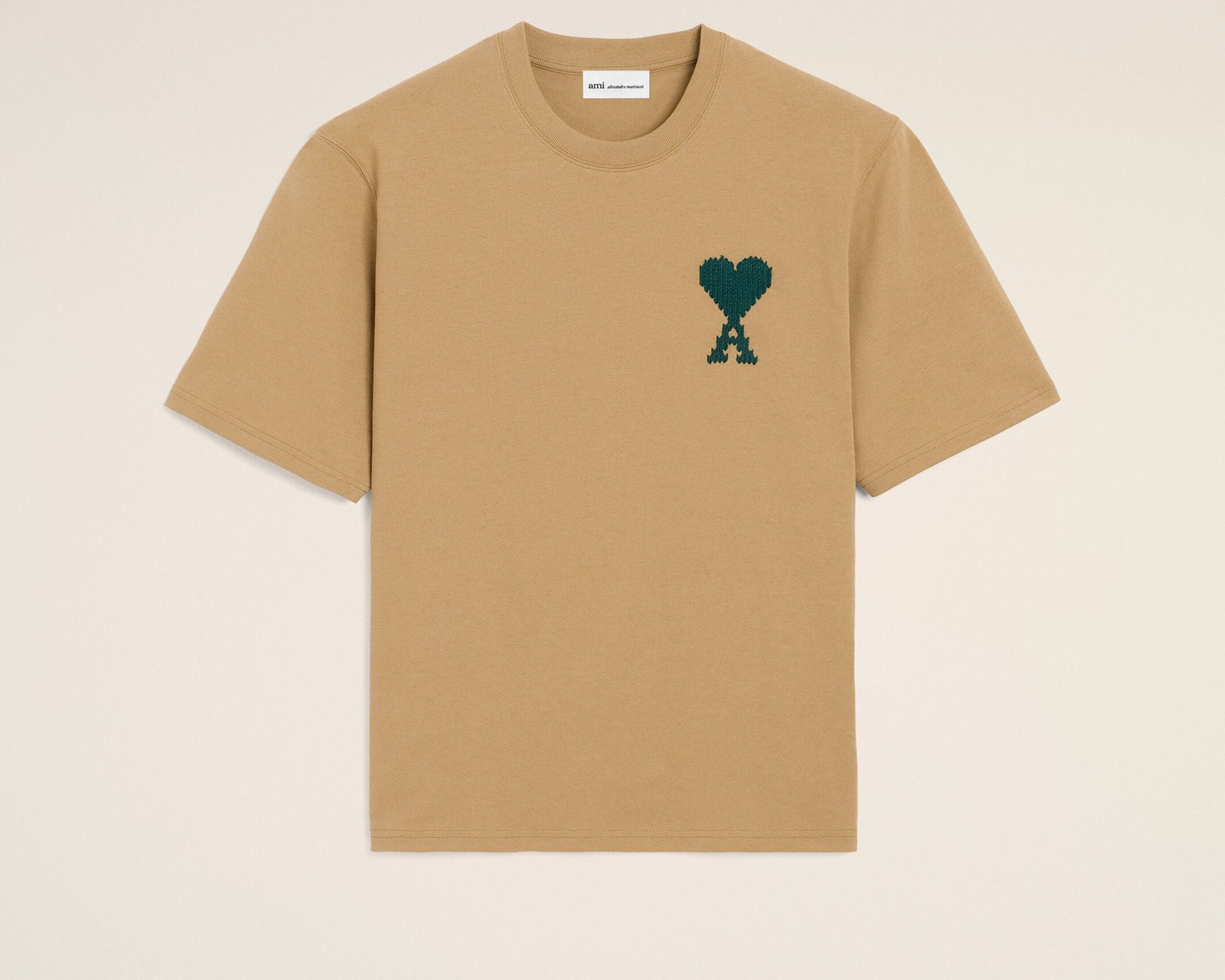T-shirt Beige Ami De Coeur en Coton