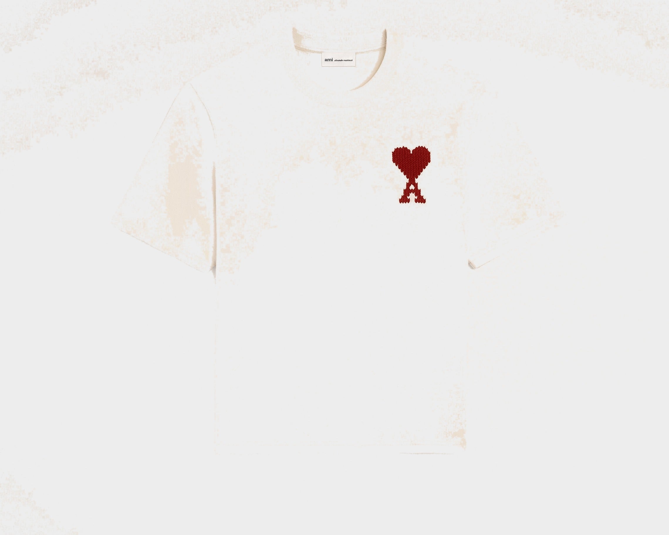 T-shirt Blanc Ami De Coeur en Coton