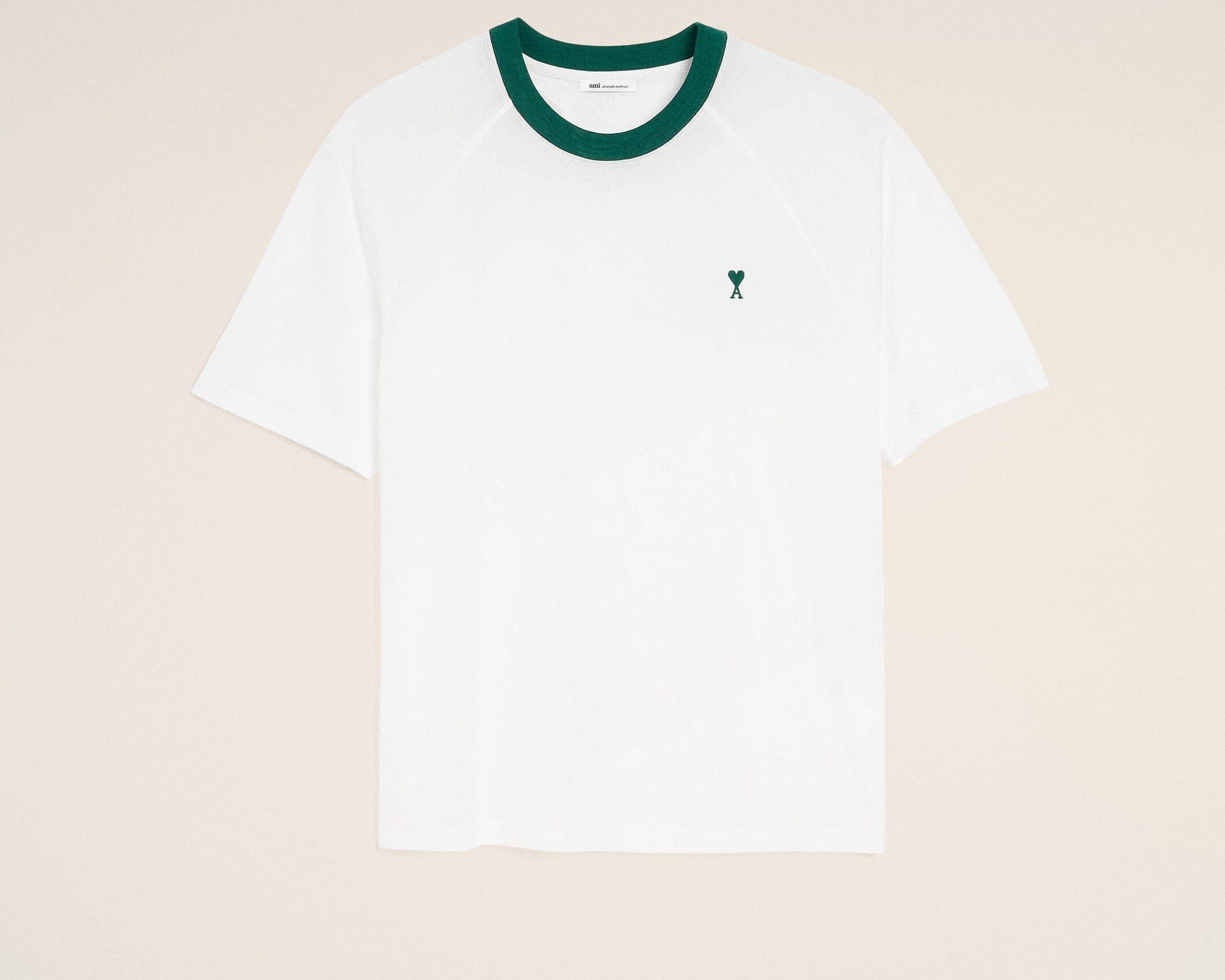 T-Shirt Blanc Ami De Coeur En Coton