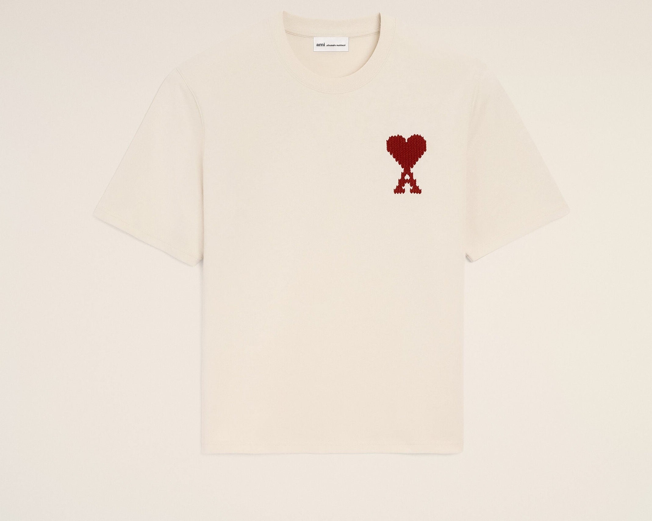 T-shirt Blanc Ami De Coeur en Coton