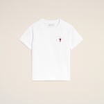 T-shirt blanc en coton Ami de Coeur