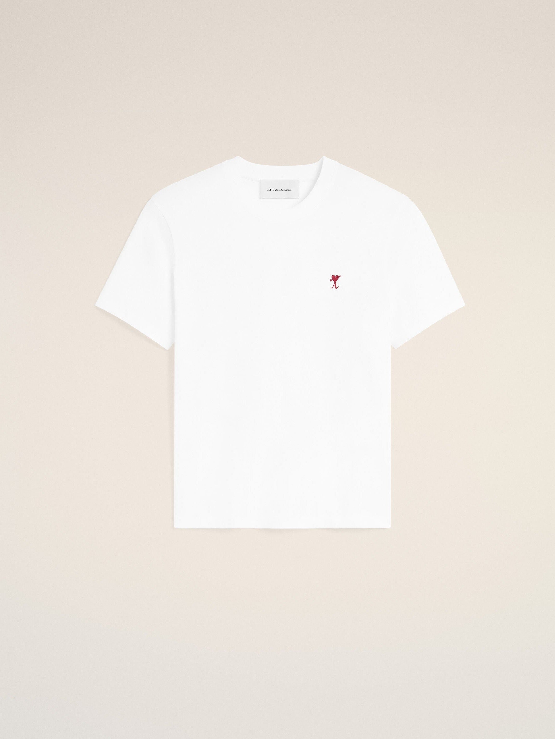 T-shirt blanc en coton Ami de Coeur flèche