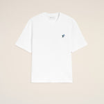 T-shirt blanc en coton Ami de Coeur Tulipe