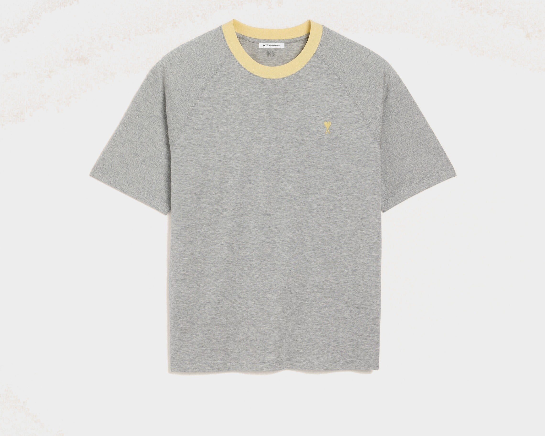 T-Shirt Gris Ami De Coeur En Coton