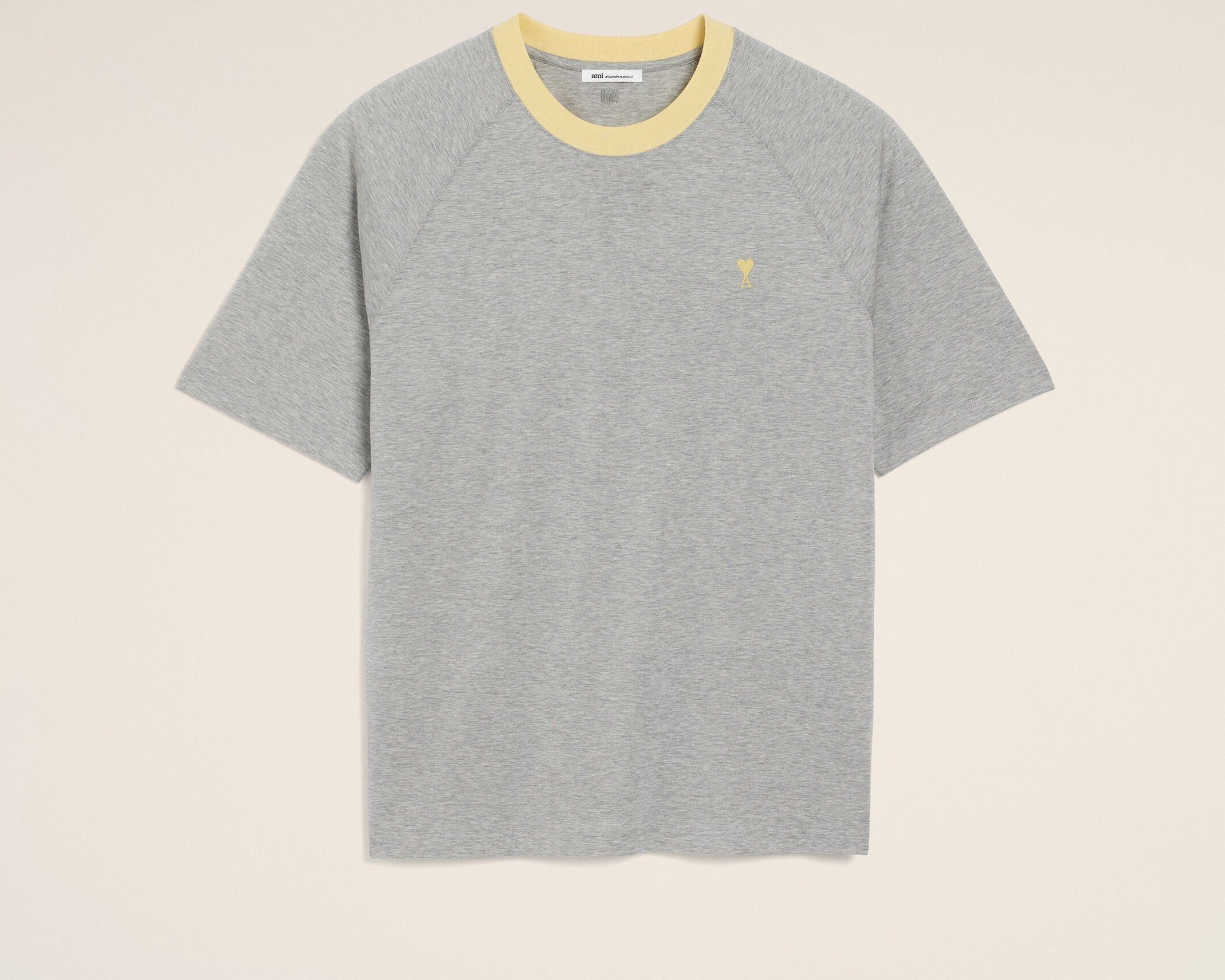 T-Shirt Gris Ami De Coeur En Coton