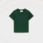 T-shirt vert en coton Ami de Coeur