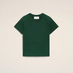 T-shirt vert en coton Ami de Coeur