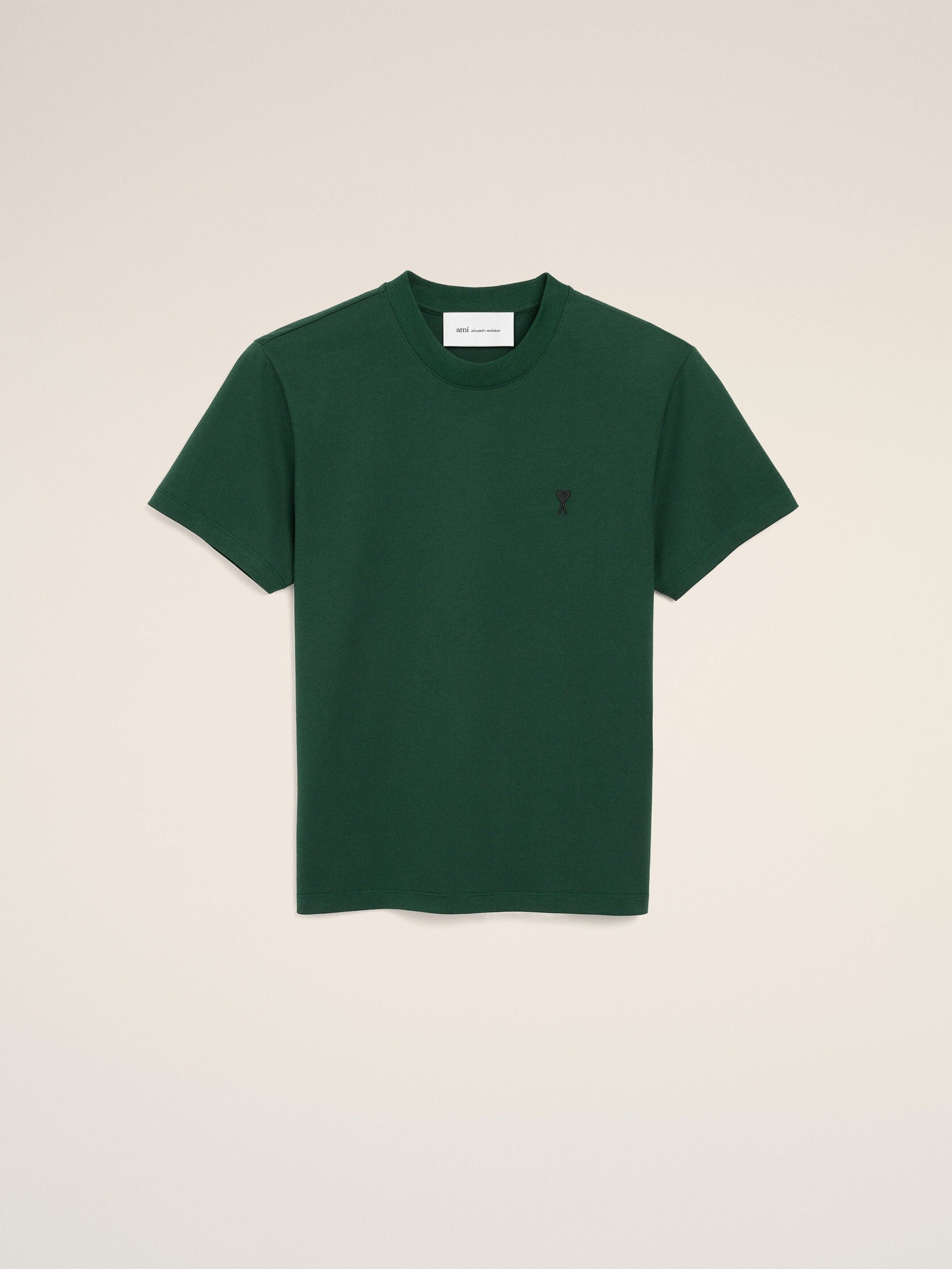 T-shirt vert en coton Ami de Coeur