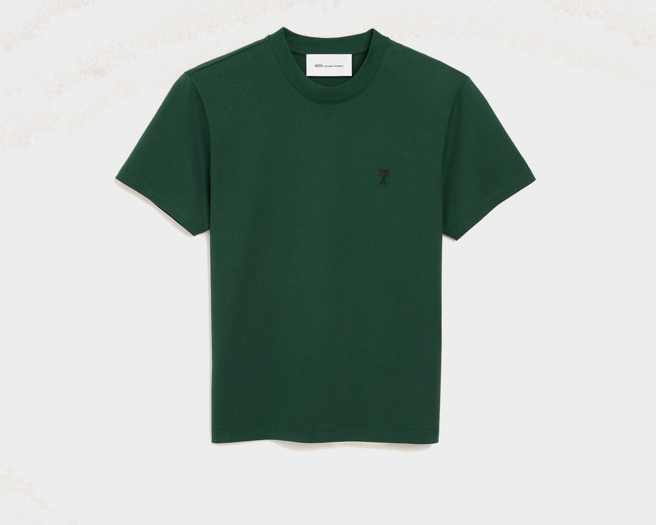T-shirt vert en coton Ami de Coeur