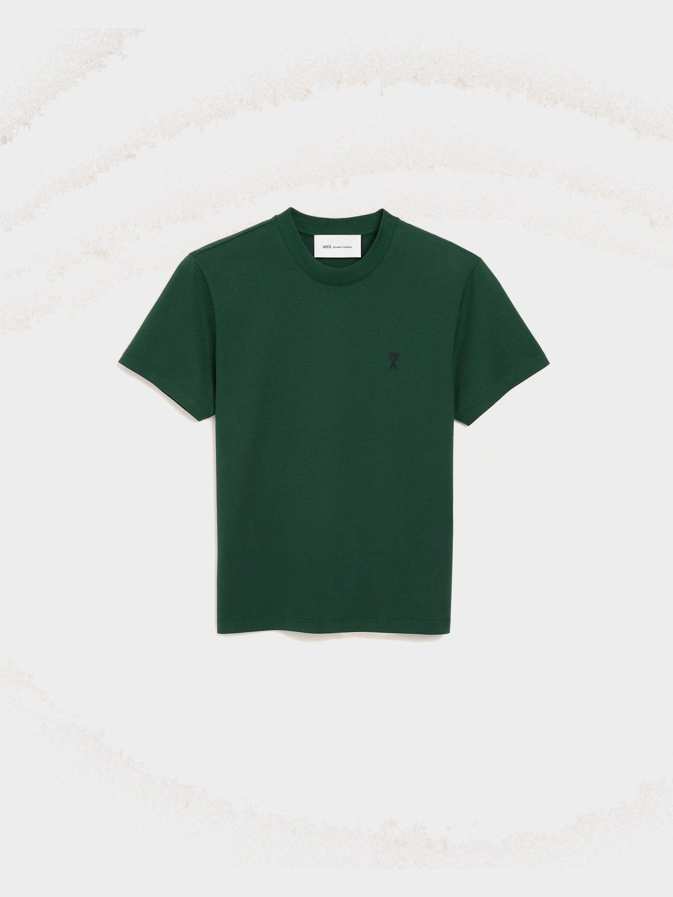 T-shirt vert en coton Ami de Coeur