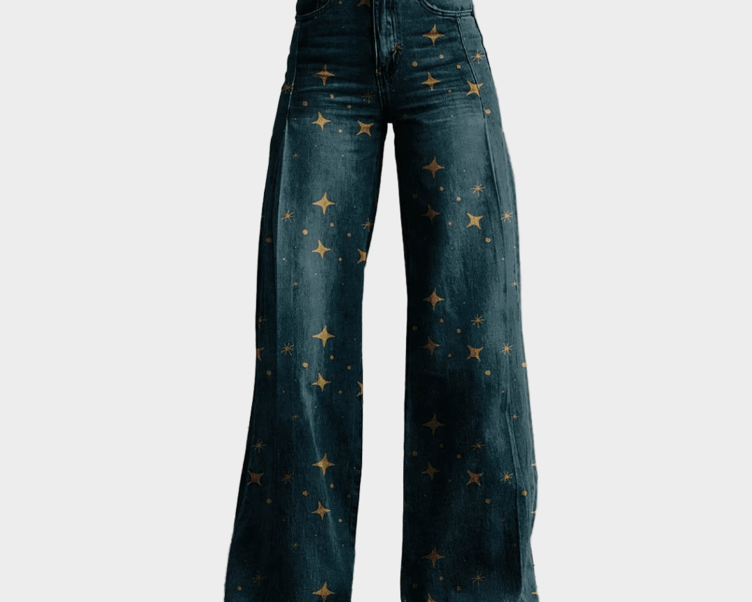 Vintage boho kalhoty