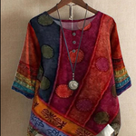 Valerie - Barevný boho-top