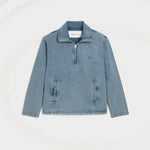Vareuse bleue en coton Ami de Coeur