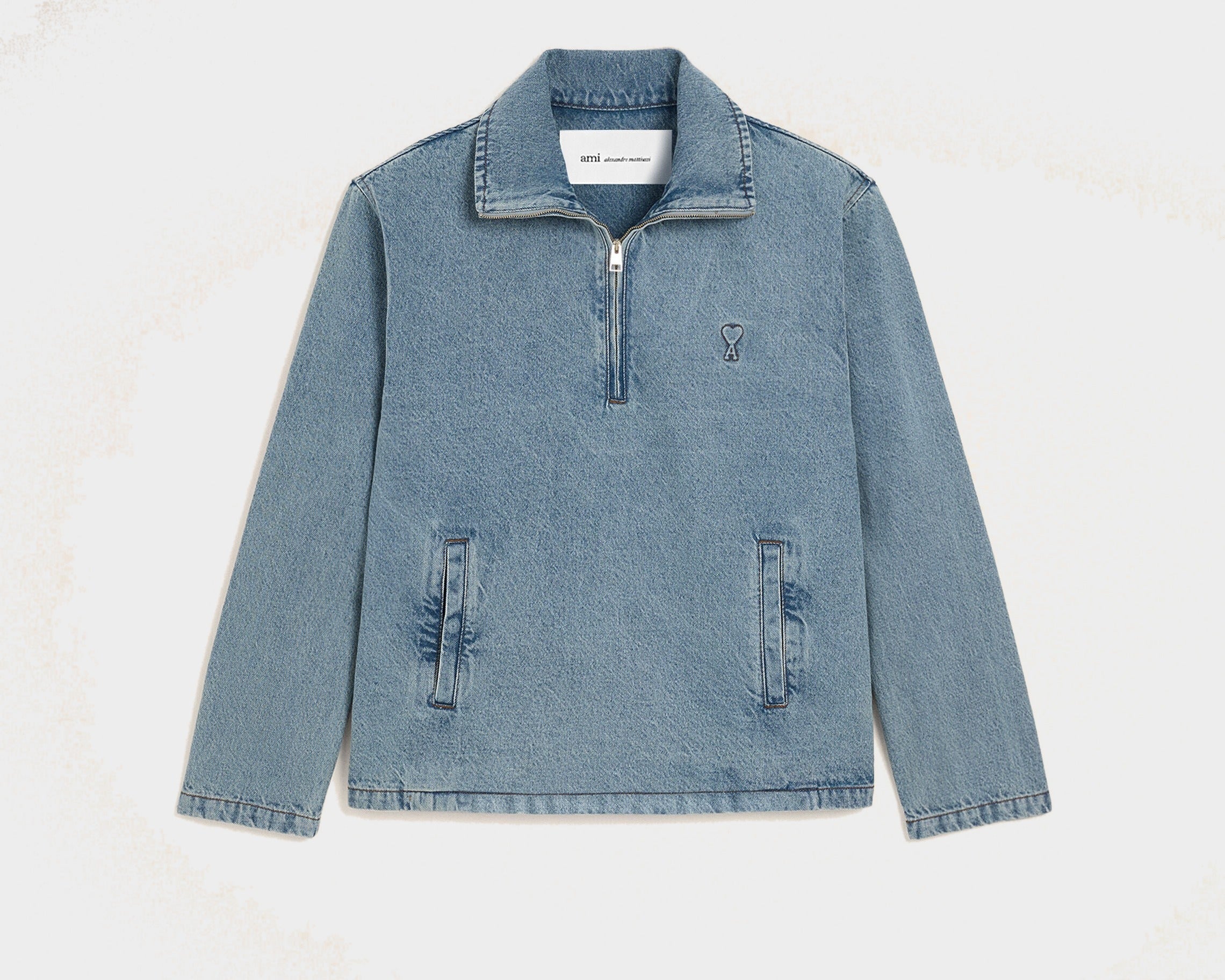 Vareuse bleue en coton Ami de Coeur