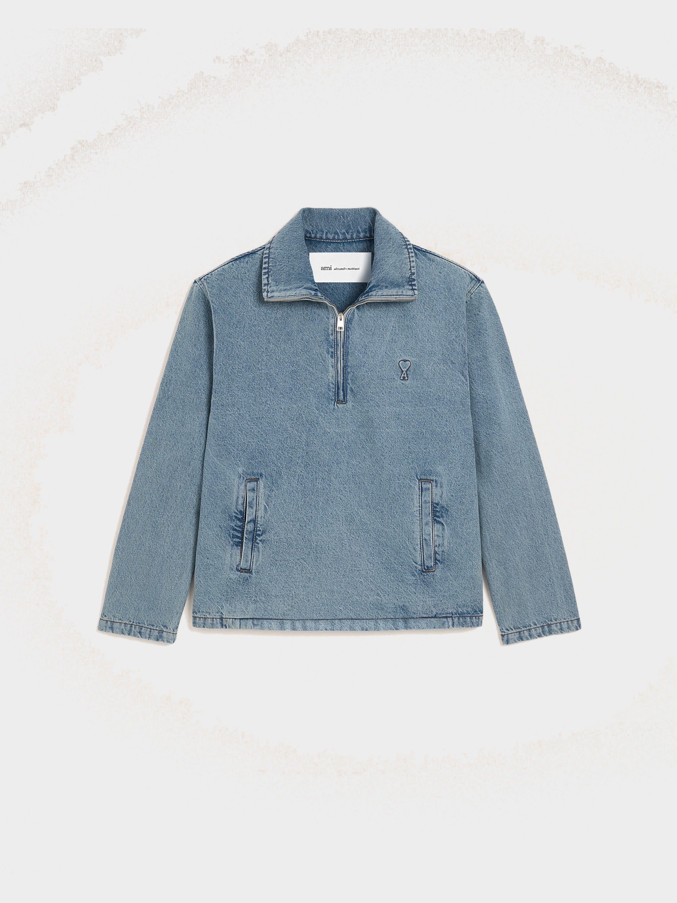 Vareuse bleue en coton Ami de Coeur