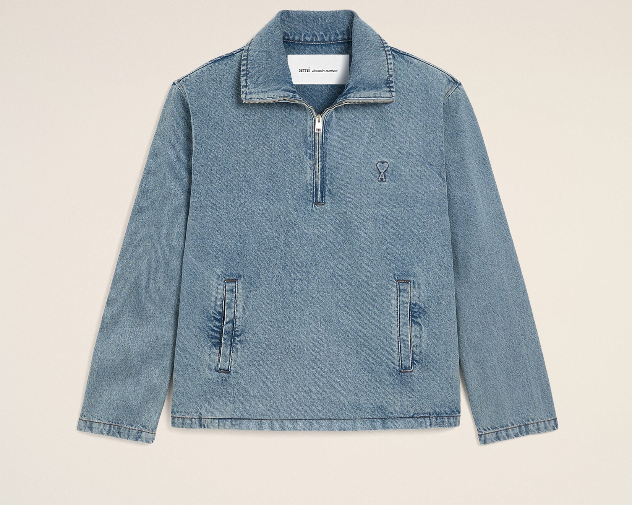 Vareuse bleue en coton Ami de Coeur