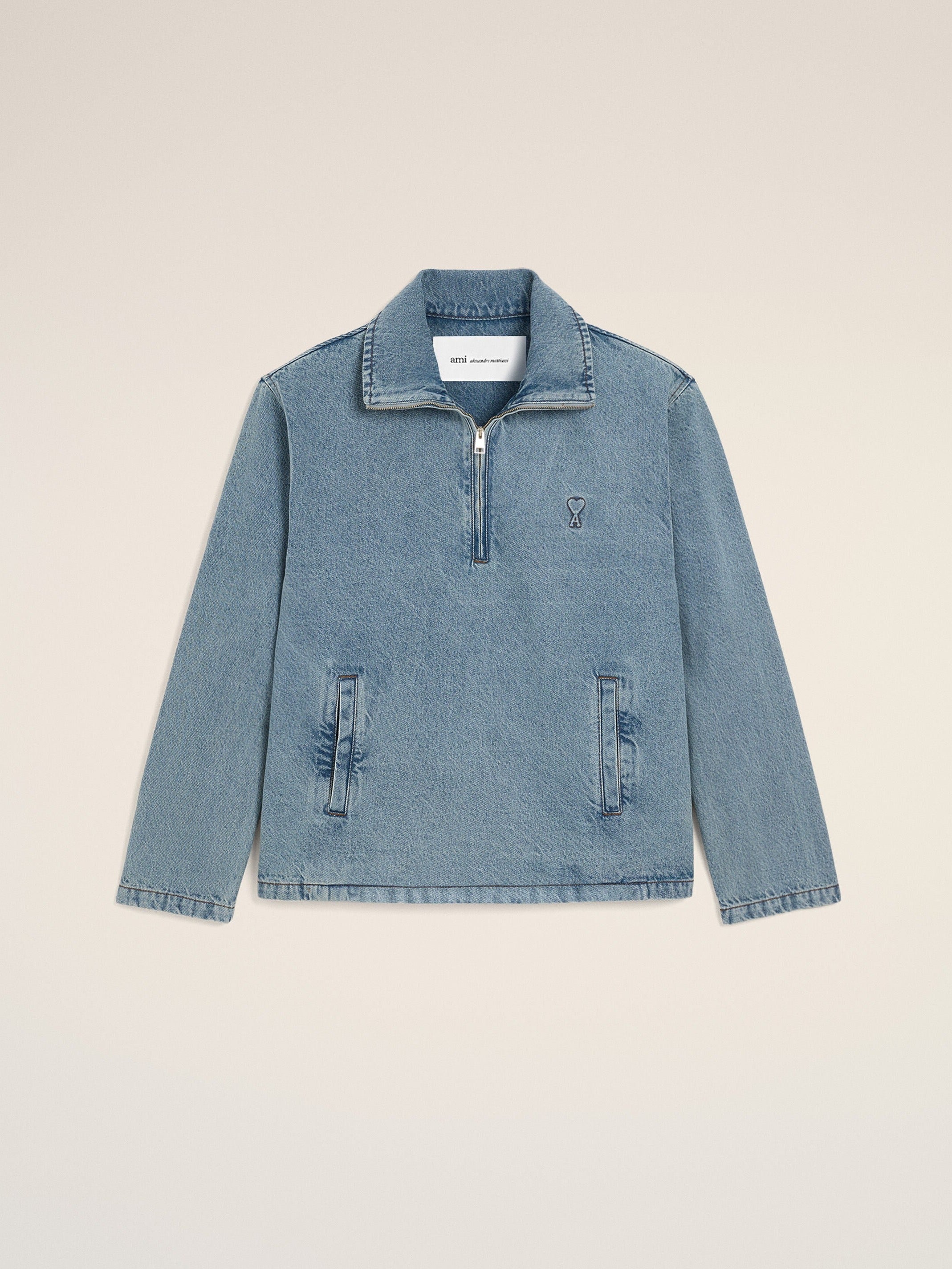 Vareuse bleue en coton Ami de Coeur