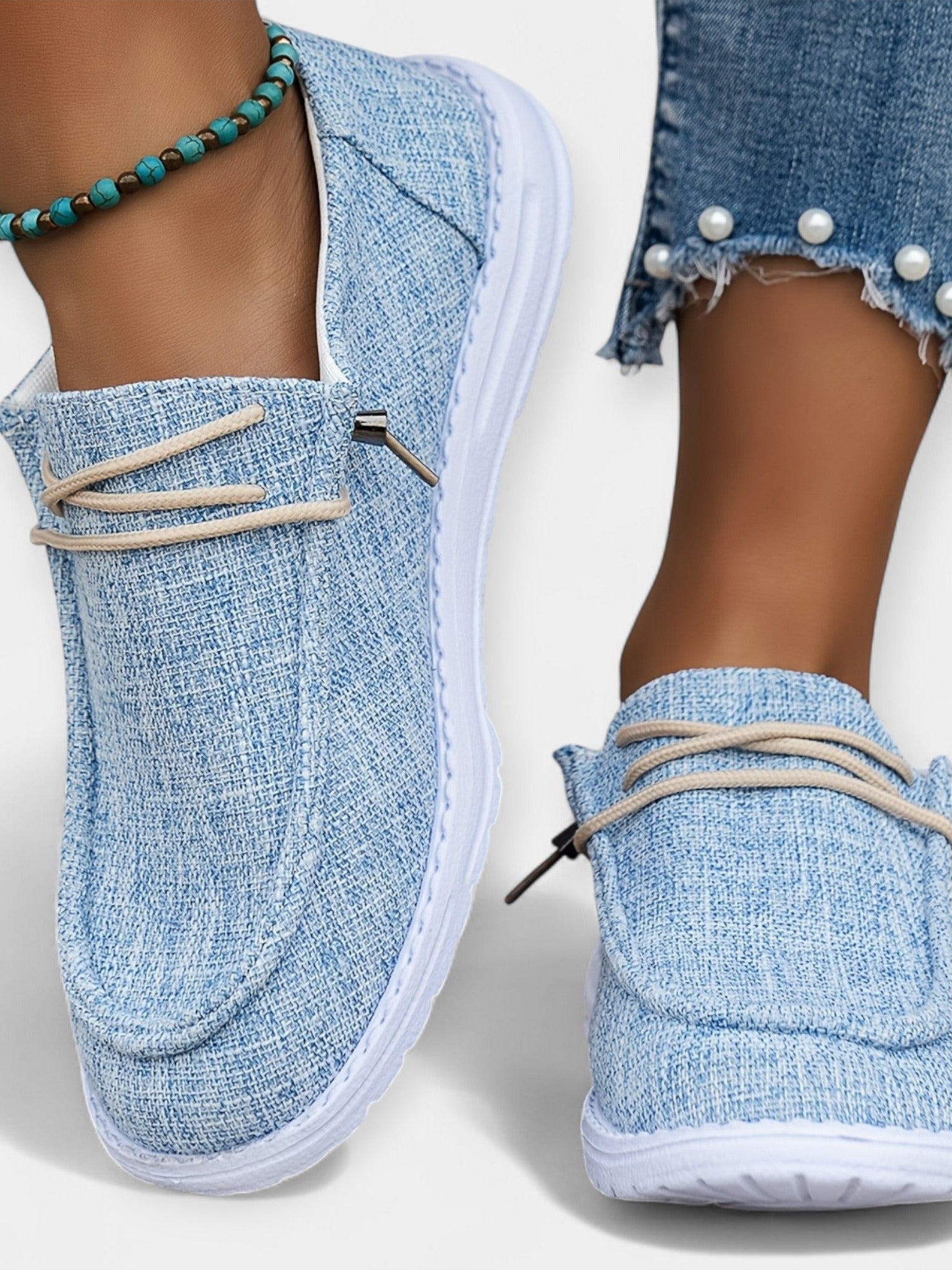 Věnceslava Nadčasověelegantní Zapatillas Planas De Tela