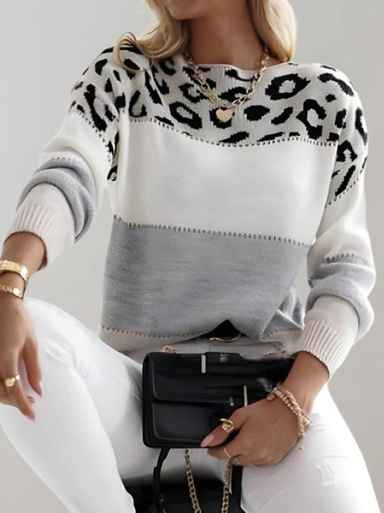 Vera | Elegantní leopardí svetr