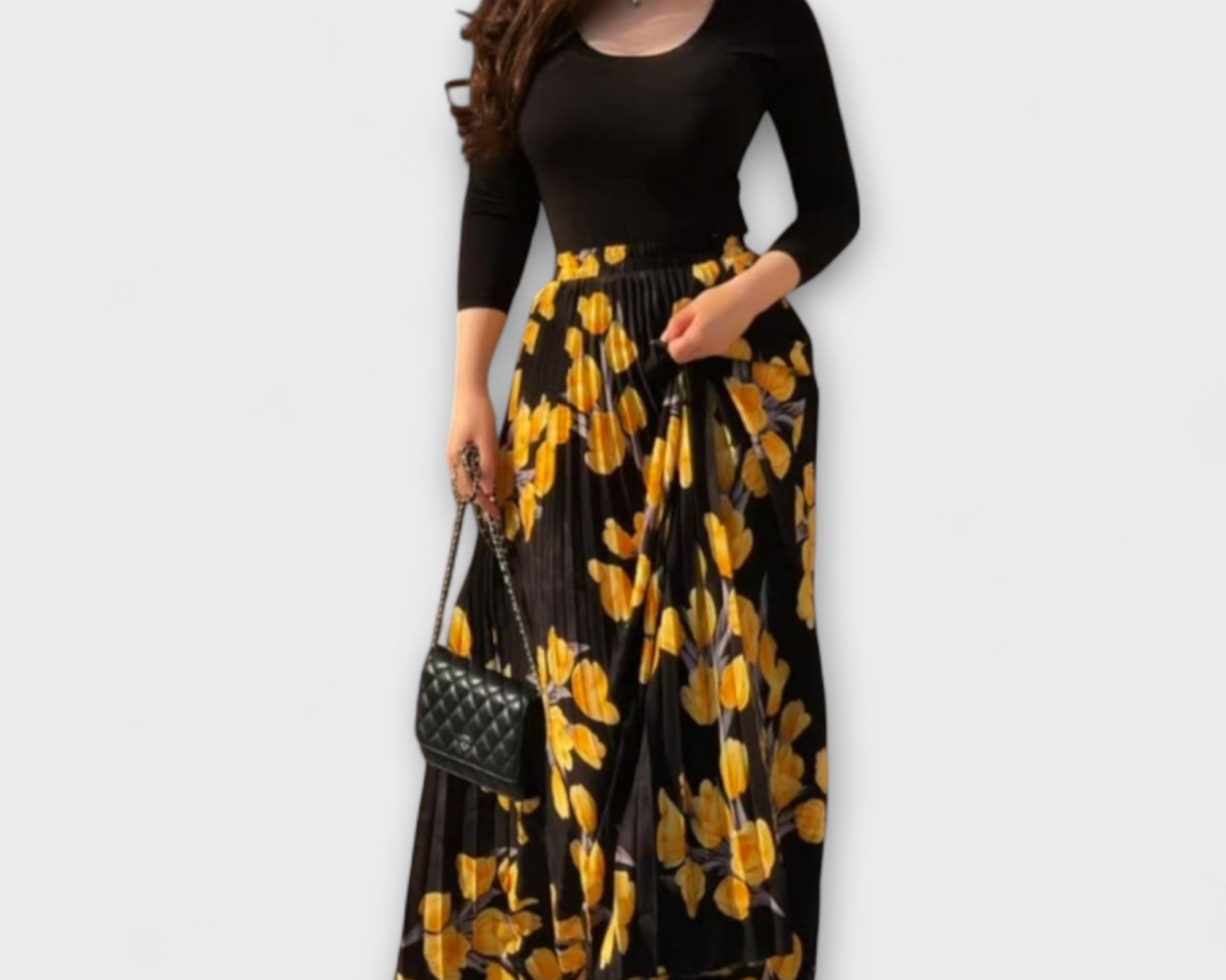 Violette - Skládaná Sukně a Top Ensemble