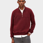 WAARLO FLEECE TROYER | velvet red