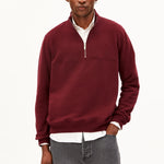 WAARLO FLEECE TROYER | velvet red