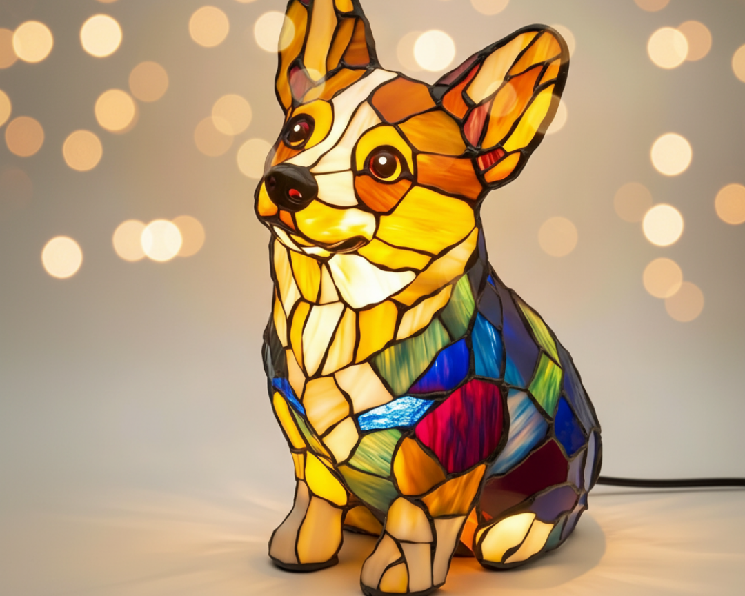 Zářící Corgi